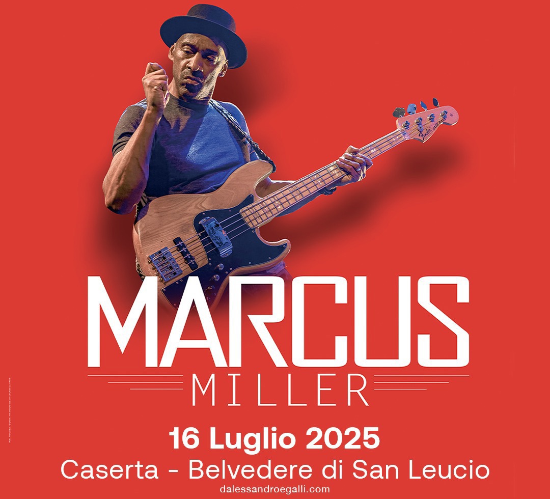 MUSICA - Marcus Miller in concerto al Belvedere di San Leucio di Caserta